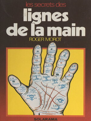 cover image of Les secrets des lignes de la main